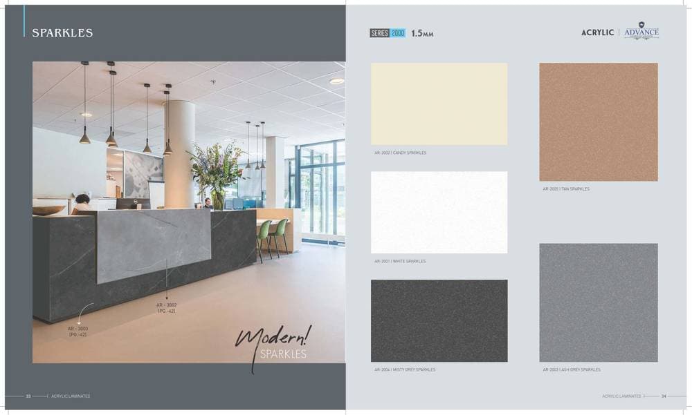 Advance Acrylic Laminate — Design #018