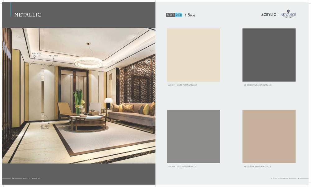 Advance Acrylic Laminate — Design #019