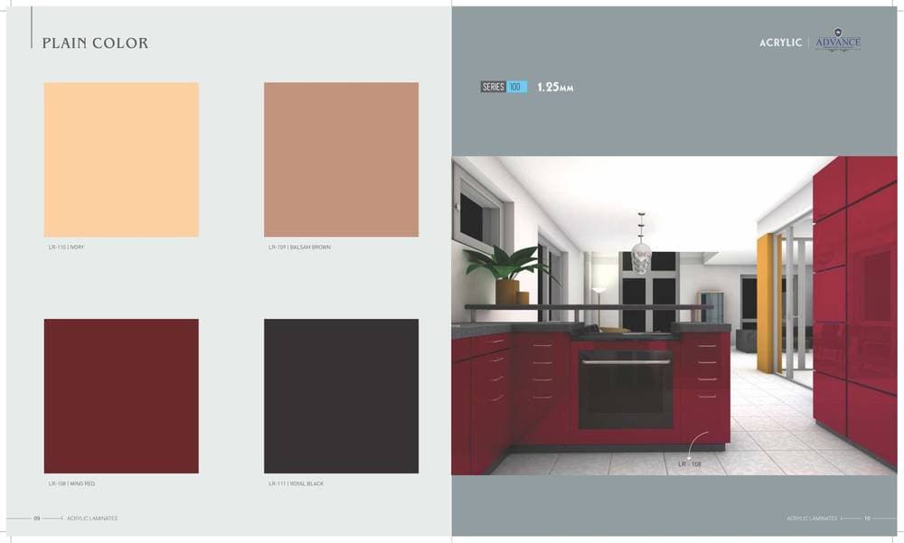 Advance Acrylic Laminate — Design #032