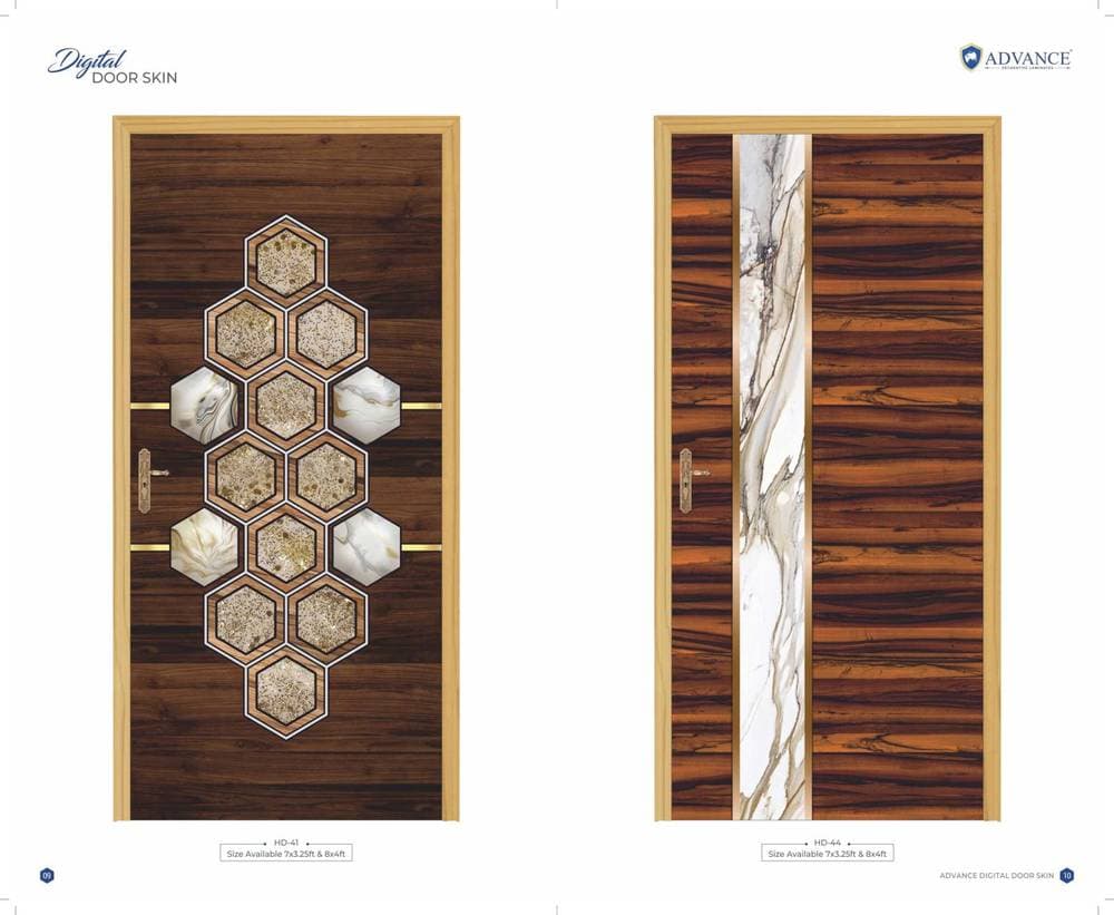 Advance Designer Door Skin — Design #006