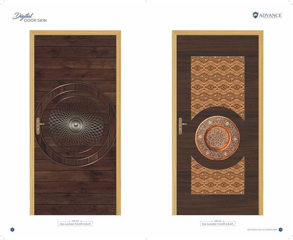 Advance Designer Door Skin — Design #007
