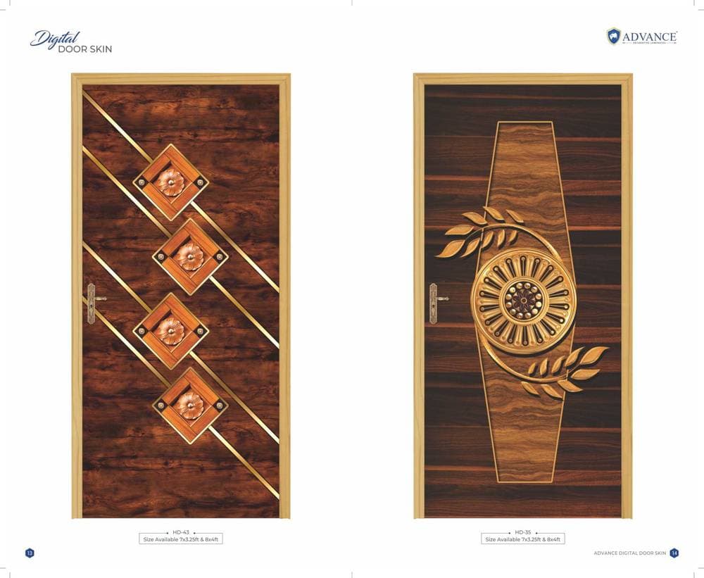Advance Designer Door Skin — Design #008