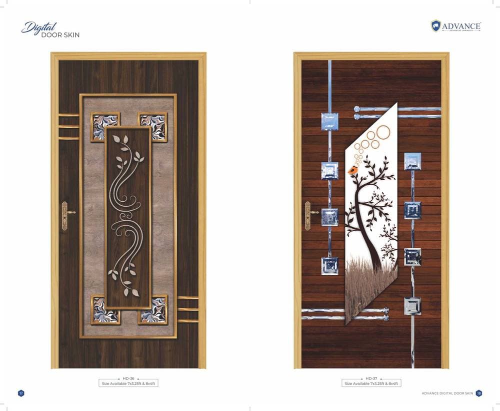 Advance Designer Door Skin — Design #010