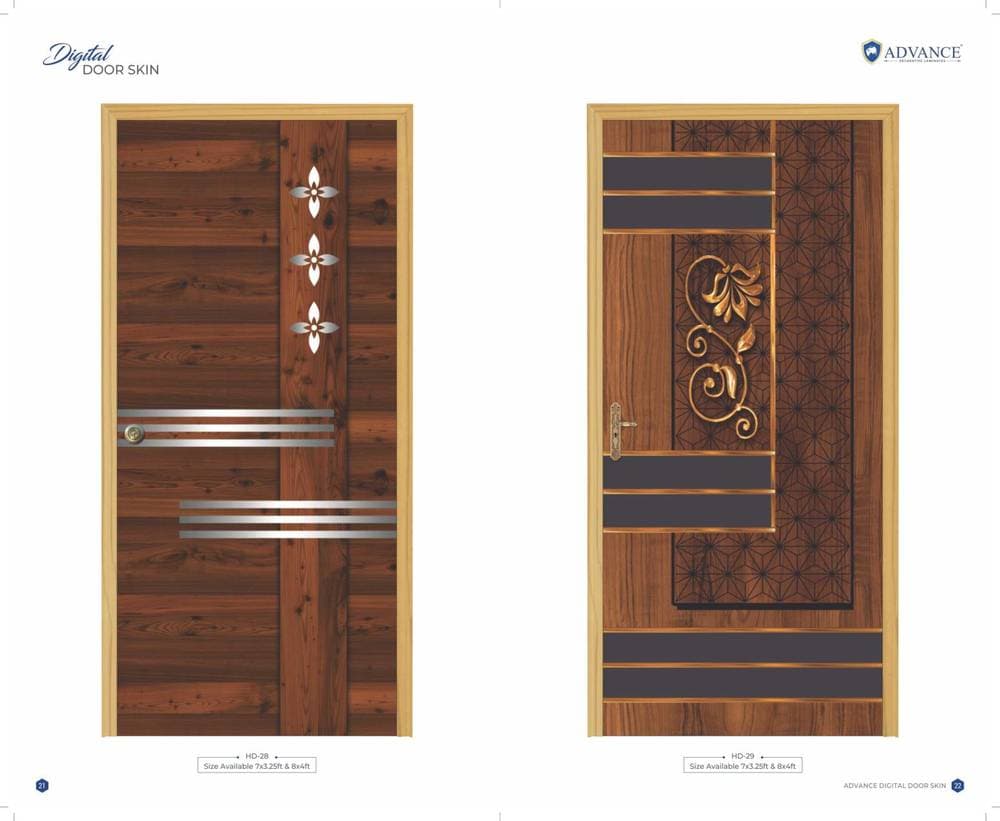 Advance Designer Door Skin — Design #012