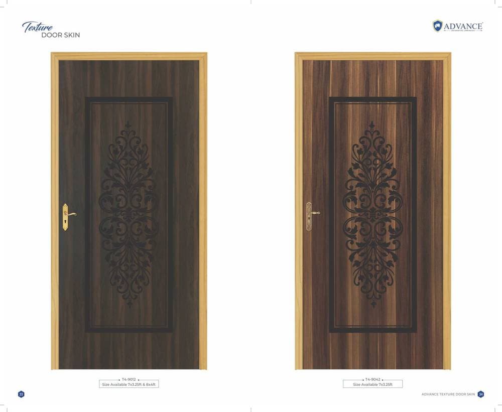 Advance Designer Door Skin — Design #018