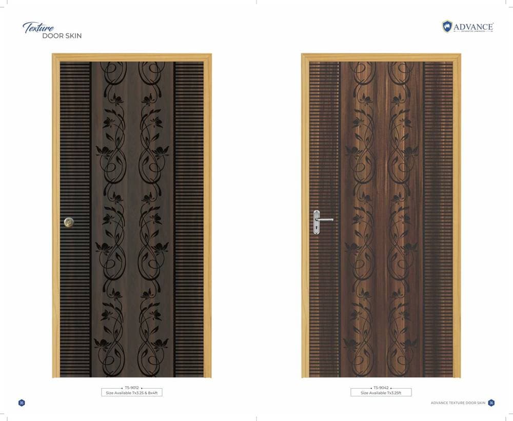 Advance Designer Door Skin — Design #019