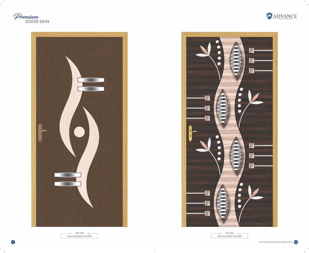 Advance Designer Door Skin — Design #035