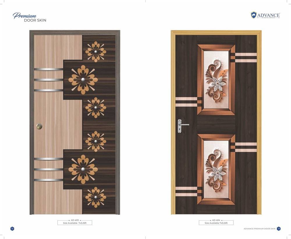 Advance Designer Door Skin — Design #038