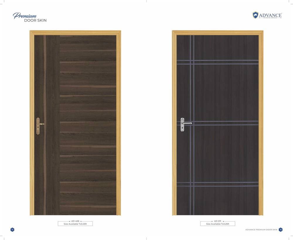 Advance Designer Door Skin — Design #039
