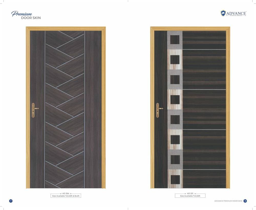 Advance Designer Door Skin — Design #040
