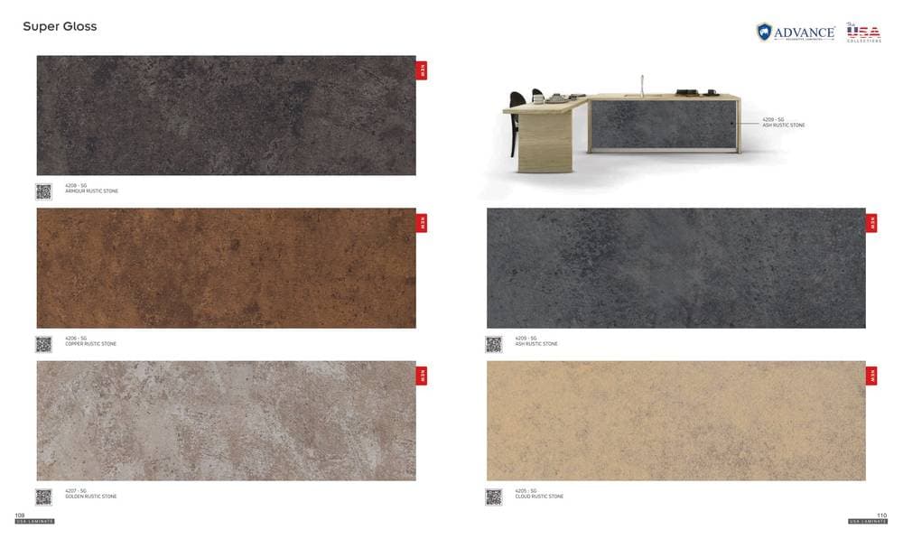 Advance USA Collection Laminate — Design #056