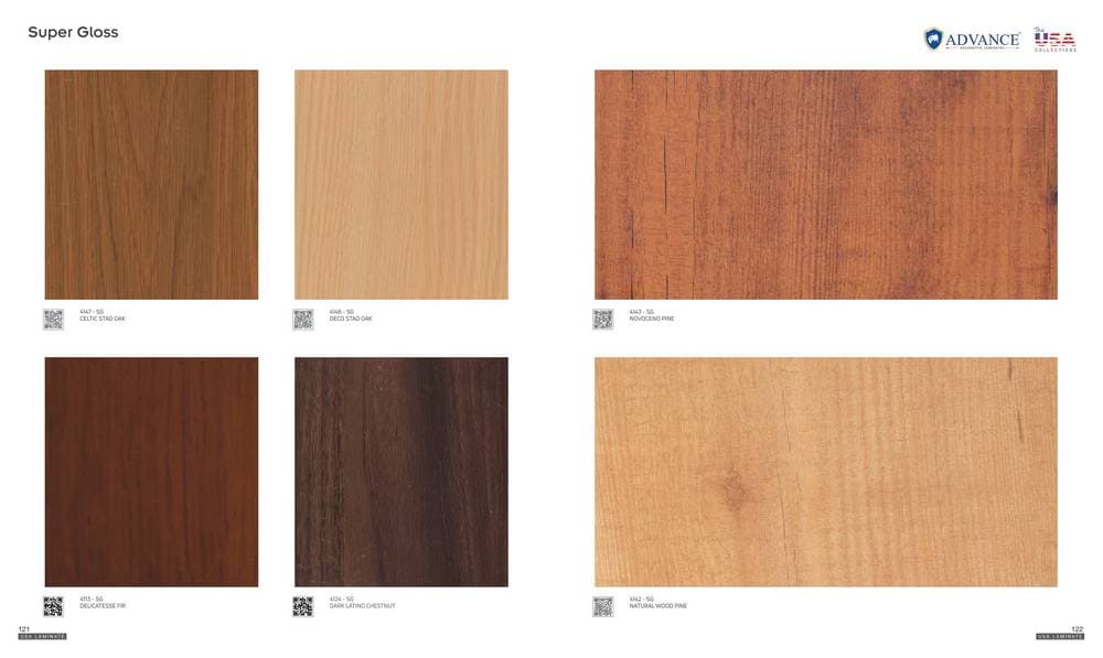 Advance USA Collection Laminate — Design #062